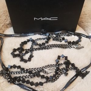 MAC Cosmetics 2 employee holiday necklaces